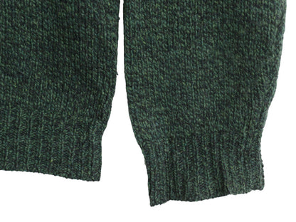 エルエルビーン ニット セーター メンズ M 古着 ラム ウール 長袖 ニット クルーネック 無地 シンプル カジュアル ゆったり ミドルゲージ