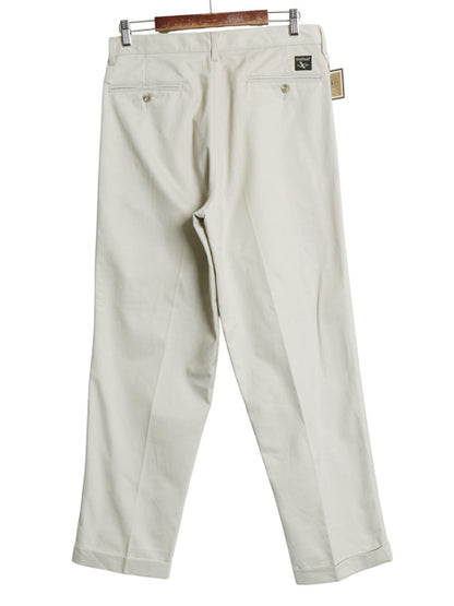 デッドストック 90s エディバウアー コットン チノ パンツ メンズ 32 30 オールド CLASSIC FIT ツータック チノパン スラックス ストレート