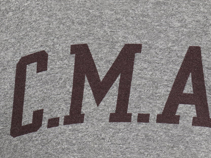60s ランタグ ★ チャンピオン CMA カルバー ミリタリー アカデミー プリント Tシャツ メンズ L / USA製 ヴィンテージ ARMY 軍物 染込み 灰