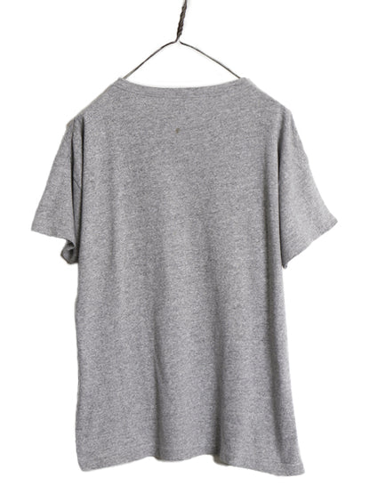 60s ランタグ ★ チャンピオン CMA カルバー ミリタリー アカデミー プリント Tシャツ メンズ L / USA製 ヴィンテージ ARMY 軍物 染込み 灰