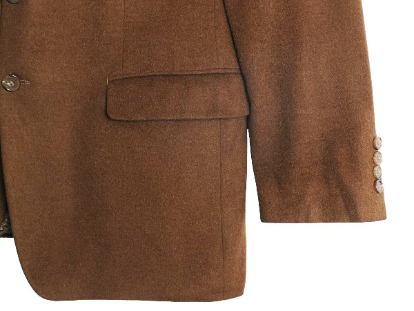 00s ローレン ラルフローレン テーラード ジャケット メンズ L / オールド シルク ウール カシミヤ ブレザー ペイズリー 総柄 ライナー付き