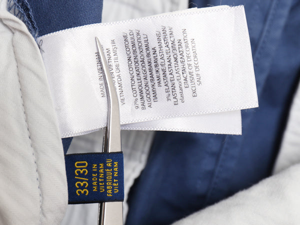 ポロ ラルフローレン チノ パンツ メンズ 実寸 33 27 / STRETCH SLIM FIT スラックス ノータック ストレート チノパン アーミー タイプ 