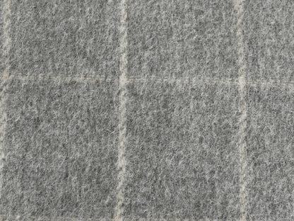 90s イタリア製 ポロ ラルフローレン フリンジ付き マフラー メンズ レディース / オールド リバーシブル チェック ラム ウール シンプル