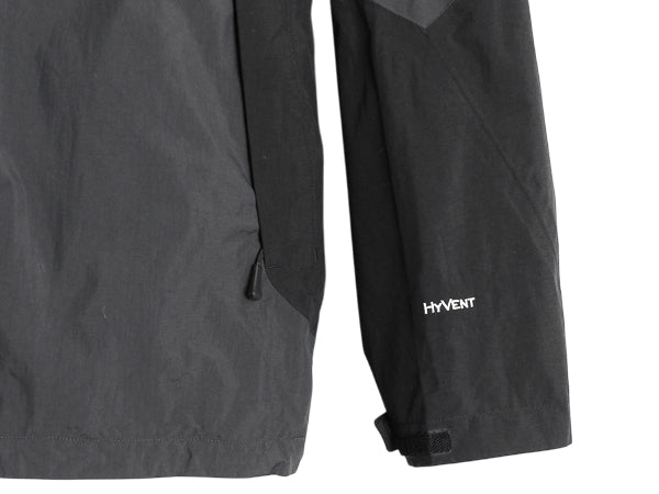 US企画 ノースフェイス ナイロン マウンテンパーカー ジャケット メンズ XXL 古着 HYVENT ジャンパー マンパ 大きいサイズ ツートン 灰 黒