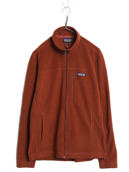 パタゴニア マイクロD フリース ジャケット メンズ M / 21年製 アウトドア フルジップ ロンT 長袖 Tシャツ ハイネック ブルゾン ジャンパー