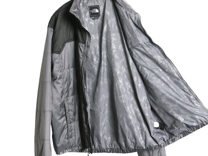 ノースフェイス 中綿 ナイロン ジャケット メンズ L / 古着 アウトドア フルジップ ジャンパー ブルゾン ハイネック キルティング ツートン