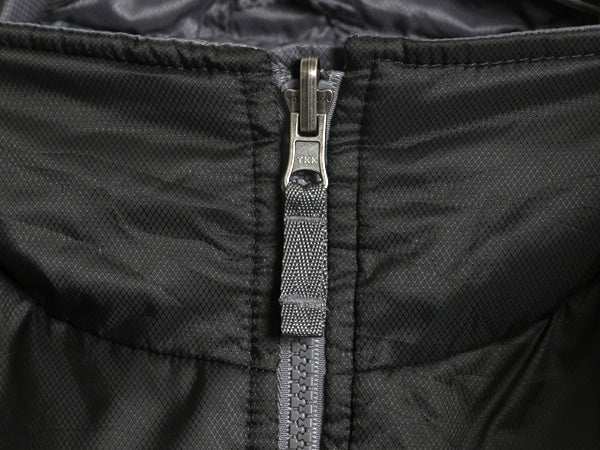 ノースフェイス 中綿 ナイロン ジャケット メンズ L / 古着 アウトドア フルジップ ジャンパー ブルゾン ハイネック キルティング ツートン