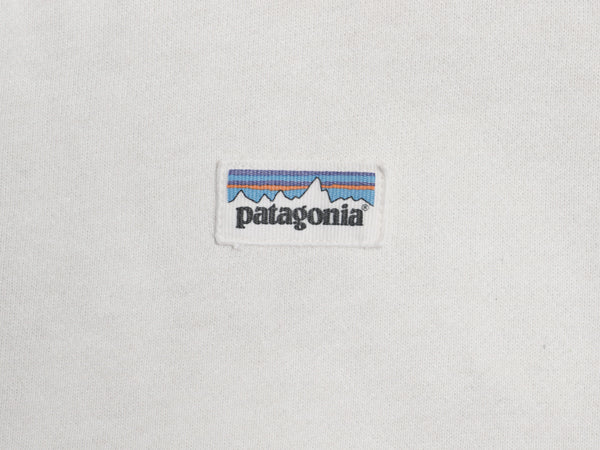 パタゴニア フルジップ スウェット フード パーカー メンズ XL / 17年製 トレーナー 裏起毛 ヘビーウェイト ワンポイント 大きいサイズ 白