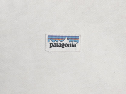 パタゴニア フルジップ スウェット フード パーカー メンズ XL / 17年製 トレーナー 裏起毛 ヘビーウェイト ワンポイント 大きいサイズ 白