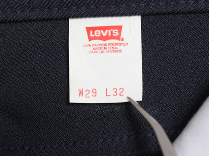 デッドストック 90s USA製 リーバイス ポリ フレア パンツ メンズ 29 32 新品 オールド 517 スタプレ ノータック スラックス ブーツカット