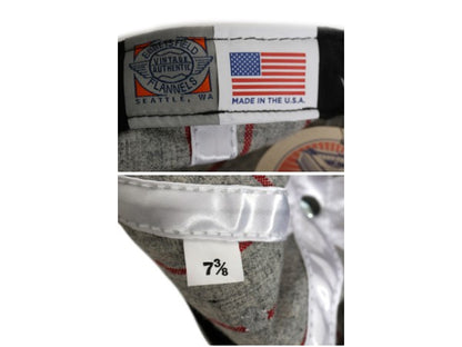デッドストック USA製 エベッツフィールドフランネルズ ストライプ ベースボール キャップ 59cm / 新品 帽子 ビリケン ヴィンテージ モデル