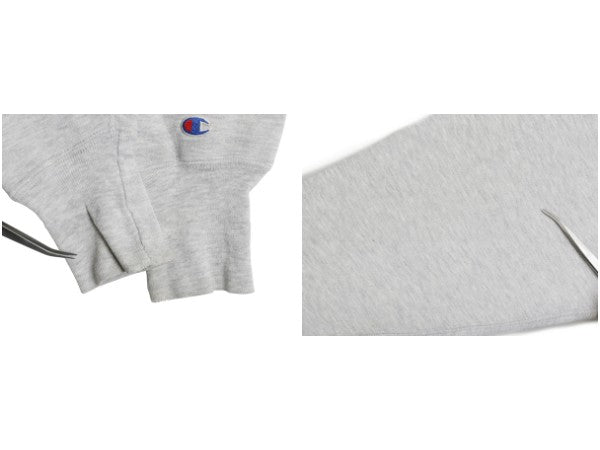 90s USA製 ★ チャンピオン リバースウィーブ 3段 カレッジ プリント スウェット メンズ XL / オールド トレーナー 裏起毛 灰 大きいサイズ