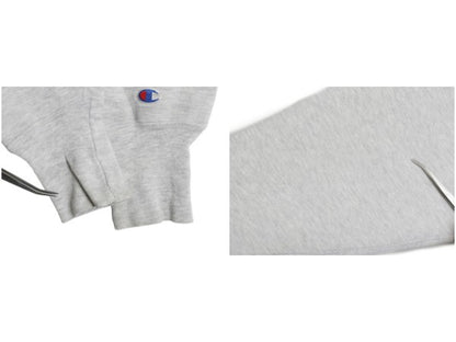 90s USA製 ★ チャンピオン リバースウィーブ 3段 カレッジ プリント スウェット メンズ XL / オールド トレーナー 裏起毛 灰 大きいサイズ