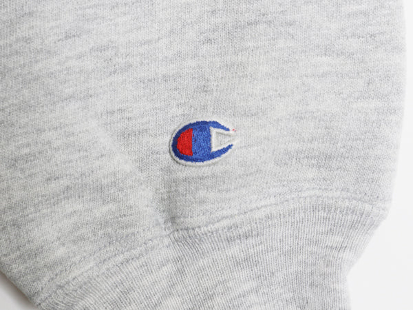 90s USA製 ★ チャンピオン リバースウィーブ 3段 カレッジ プリント スウェット メンズ XL / オールド トレーナー 裏起毛 灰 大きいサイズ
