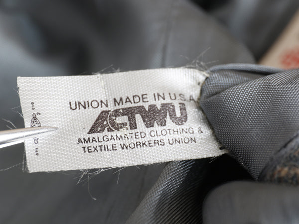 80s USA製 ハリスツイード テーラード ジャケット レディース S 程/ 古着 ヴィンテージ ツイード ウール ブレザー ヘリンボーン ストライプ