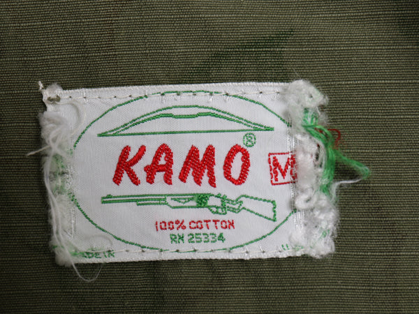 60s KAMO ダックハンター カモ シャツ ジャケット メンズ M / ヴィンテージ ハンティング ジャンパー ブルゾン アウトドア ボックス 迷彩柄