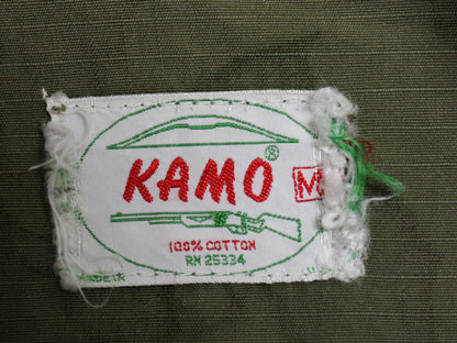 60s KAMO ダックハンター カモ シャツ ジャケット メンズ M / ヴィンテージ ハンティング ジャンパー ブルゾン アウトドア ボックス 迷彩柄