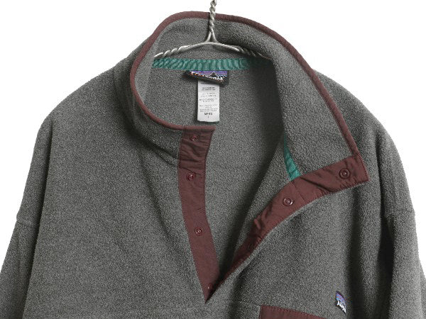 パタゴニア シンチラ スナップT メンズ L / 古着 12年製 プルオーバー フリース ジャケット ブルゾン ジャンパー アウトドア ハイネック 