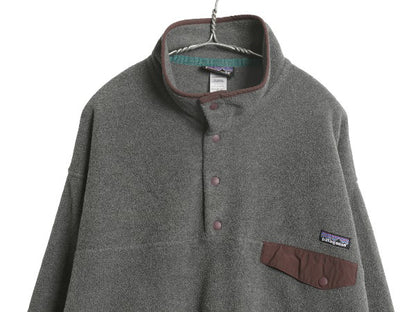 パタゴニア シンチラ スナップT メンズ L / 古着 12年製 プルオーバー フリース ジャケット ブルゾン ジャンパー アウトドア ハイネック 