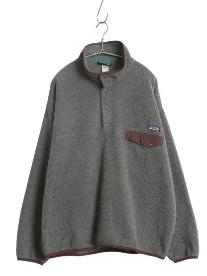 パタゴニア シンチラ スナップT メンズ L / 古着 12年製 プルオーバー フリース ジャケット ブルゾン ジャンパー アウトドア ハイネック 