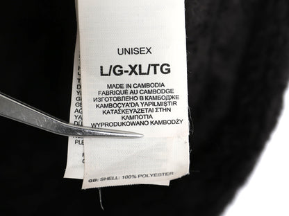 US企画 ノースフェイス デナリ サーマル ビーニー キャップ メンズ レディース L XL / アウトドア 毛足 フリース ワッチ ニット帽 ブラック
