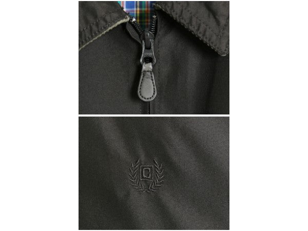 00s チャップス ラルフローレン スイングトップ ジャケット メンズ M / オールド ポロ スムース 素材 フルジップ チェック ライナー付き 黒