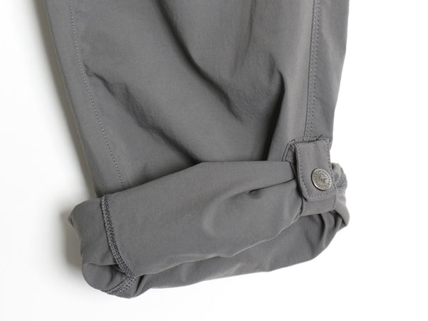 パタゴニア クアンダリー コンバーチブル パンツ レディース M 程 19年製 3WAY ナイロン ストレッチ ショート ロング クロップド カーゴ 灰