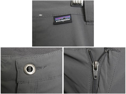 パタゴニア クアンダリー コンバーチブル パンツ レディース M 程 19年製 3WAY ナイロン ストレッチ ショート ロング クロップド カーゴ 灰