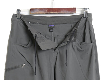 パタゴニア クアンダリー コンバーチブル パンツ レディース M 程 19年製 3WAY ナイロン ストレッチ ショート ロング クロップド カーゴ 灰