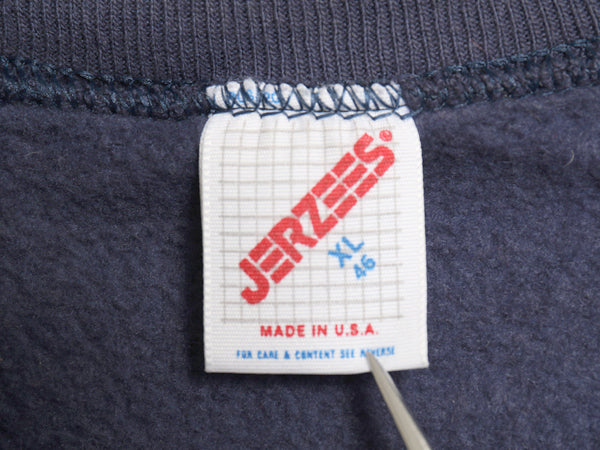80s 90s USA製 ジャージーズ 無地 スウェット メンズ レディース XL ヴィンテージ クルーネック ブランク トレーナー 裏起毛 大きいサイズ