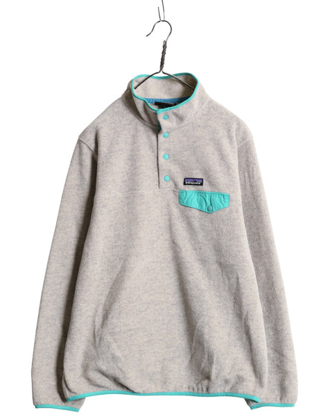 パタゴニア ライトウェイト シンチラ スナップT レディース L / 22年製 フリース プルオーバー ジャケット ブルゾン アウトドア ジャンパー