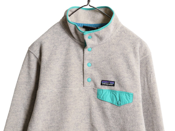 パタゴニア ライトウェイト シンチラ スナップT レディース L / 22年製 フリース プルオーバー ジャケット ブルゾン アウトドア ジャンパー