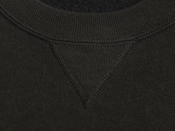 90s USA製 ラッセル 無地 スウェット メンズ レディース XL オールド トレーナー 前V 裏起毛 ワンポイント ブランク 大きいサイズ ブラック