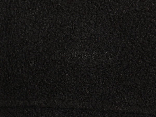 00s パタゴニア シンチラ フリース ベスト メンズ M / 古着 05年製 オールド フルジップ ハイネック アウトドア 重ね着 前開き 黒 シンプル