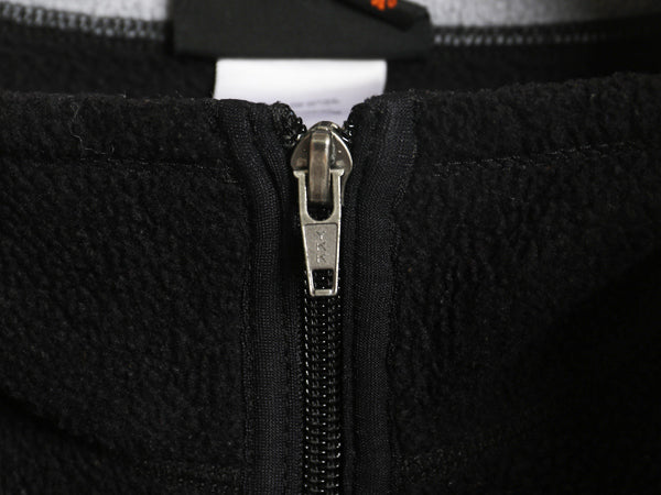 00s パタゴニア シンチラ フリース ベスト メンズ M / 古着 05年製 オールド フルジップ ハイネック アウトドア 重ね着 前開き 黒 シンプル