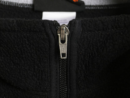 00s パタゴニア シンチラ フリース ベスト メンズ M / 古着 05年製 オールド フルジップ ハイネック アウトドア 重ね着 前開き 黒 シンプル