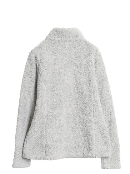 US企画 パタゴニア ロスガトス ハーフジップ レディース L / ハイ パイル フリース ジャケット プルオーバー ハイネック アウトドア グレー