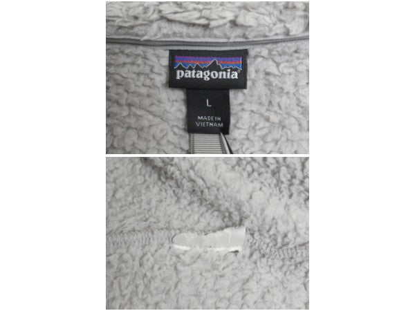 US企画 パタゴニア ロスガトス ハーフジップ レディース L / ハイ パイル フリース ジャケット プルオーバー ハイネック アウトドア グレー