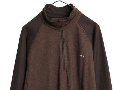 パタゴニア キャプリーン 3 長袖 Tシャツ メンズ XL 08年製 アウトドア ハーフジップ ロンT ハイネック ストレッチ インナー 大きいサイズ