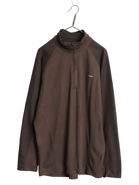 パタゴニア キャプリーン 3 長袖 Tシャツ メンズ XL 08年製 アウトドア ハーフジップ ロンT ハイネック ストレッチ インナー 大きいサイズ