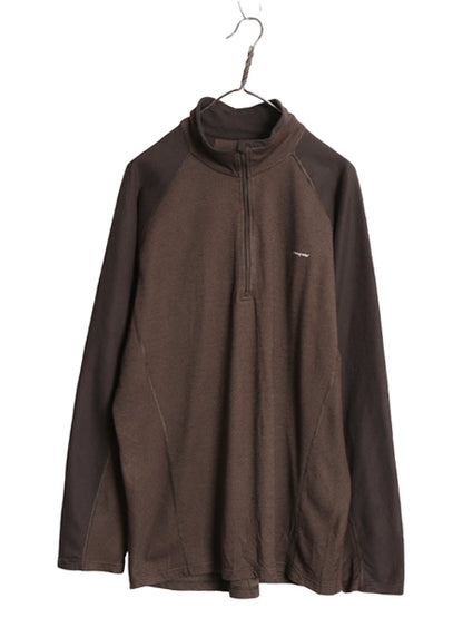 パタゴニア キャプリーン 3 長袖 Tシャツ メンズ XL 08年製 アウトドア ハーフジップ ロンT ハイネック ストレッチ インナー 大きいサイズ