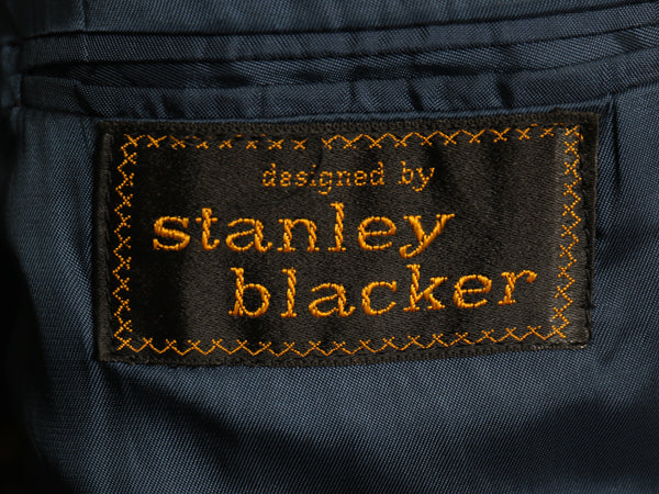 70s USA製 Stanley Blacker ツイード テーラード ジャケット メンズ S 程/ ヴィンテージ ウール ブレザー チェック マルチカラー トラッド