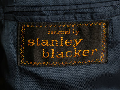 70s USA製 Stanley Blacker ツイード テーラード ジャケット メンズ S 程/ ヴィンテージ ウール ブレザー チェック マルチカラー トラッド