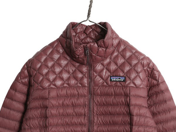 パタゴニア アルプライト ダウン ジャケット レディース L / 21年製 キルティング ナイロン アウター ブルゾン パッカブル 800フィル 軽量