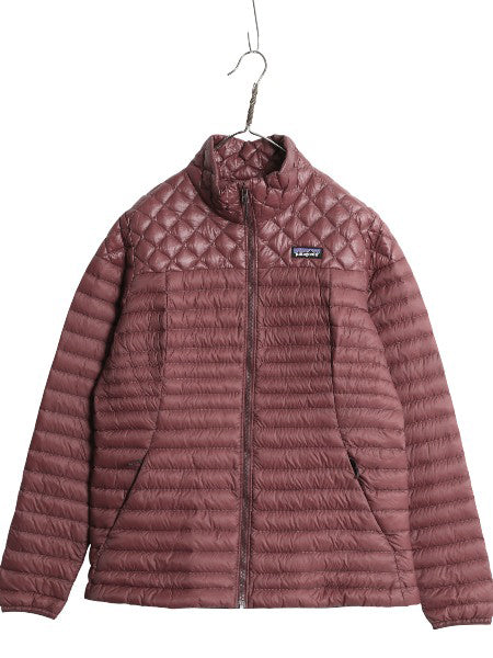 パタゴニア アルプライト ダウン ジャケット レディース L / 21年製 キルティング ナイロン アウター ブルゾン パッカブル 800フィル 軽量