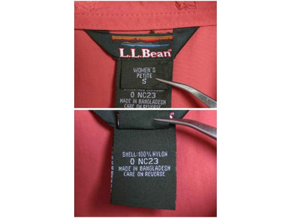 エルエルビーン ナイロン アノラック パーカー ジャケット レディース S / プルオーバー パッカブル ハーフジップ マウンテンパーカー 薄手