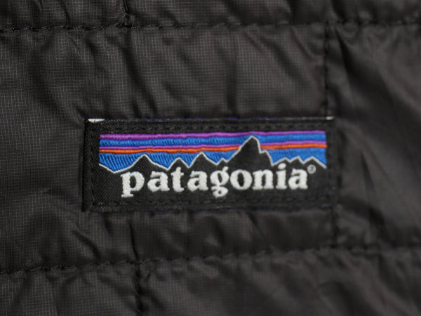 パタゴニア ナノ パフ ベスト メンズ L / 19年製 中綿 ナイロン キルティング フルジップ 重ね着 前開き パッカブル 企業 シンプル 軽量 黒