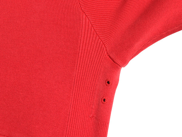 90s ポロ ラルフローレン トラック ジャケット メンズ M 程 オールド フルジップ コットン ニット スウェット ブルゾン リブ編み セーター