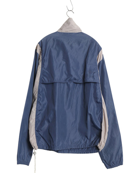 90s ナイキ ナイロン トラック ジャケット メンズ XL 初期 銀タグ オールド ハーフジップ プルオーバー スウッシュ ブルゾン 大きいサイズ