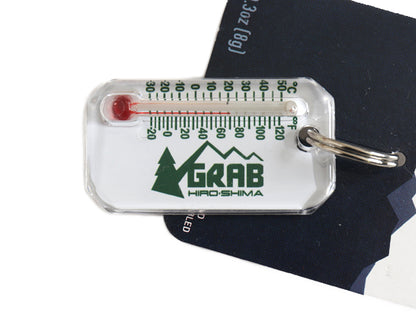 GRAB オリジナル SUN CO 別注 USA製 ZIP-O-GAGE / 新品 未使用 小物 温度計 キーホルダー ロゴ アウトドア ジップオーゲージ 登山 キャンプ